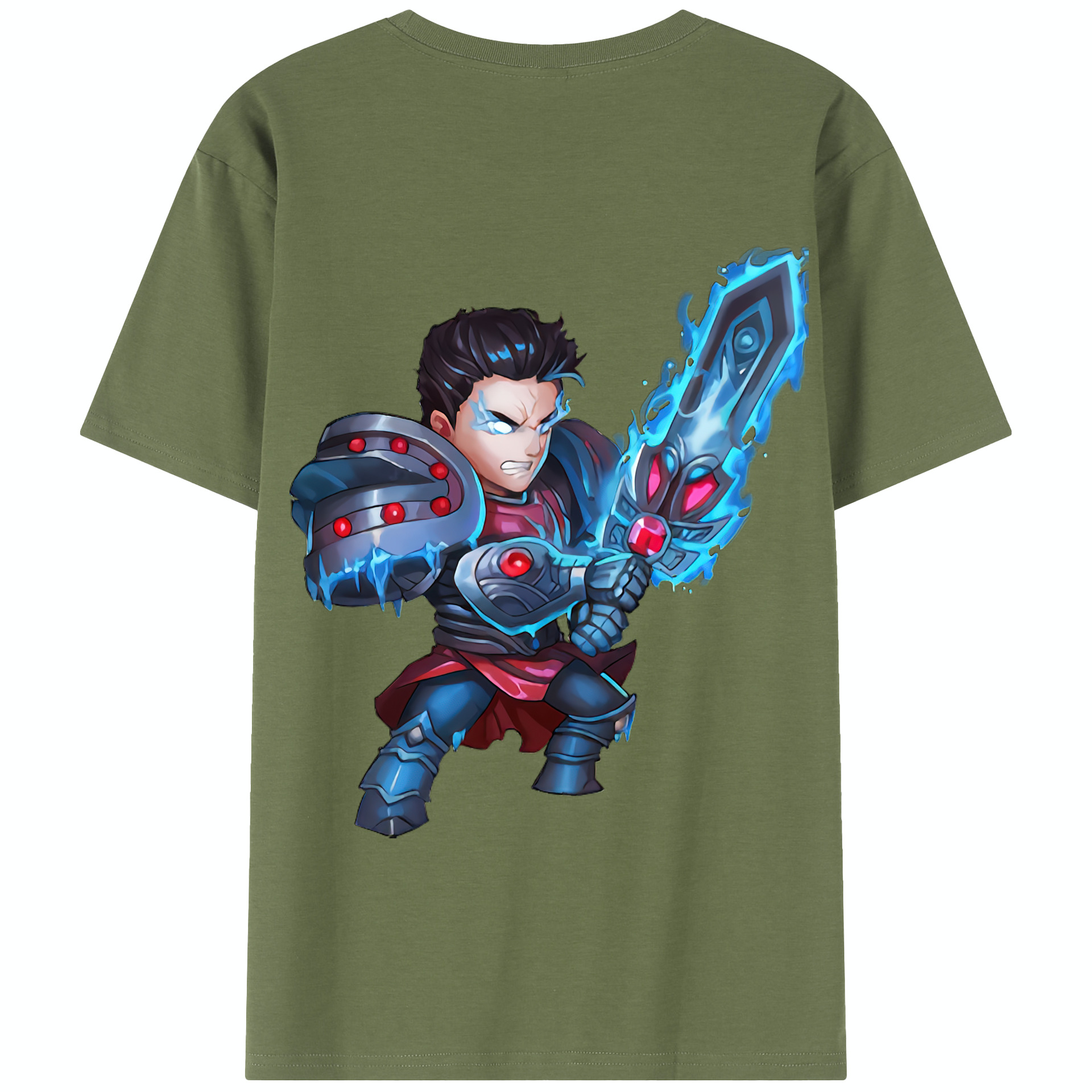 リーグ・オブ・レジェンド League of Legends LOL 綿100％半袖Tシャツ（背面プリント）